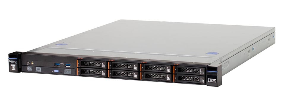 SERVER IBM x3250 M5 E3-1240 v3 (3.4 GHz, 8M Cache)